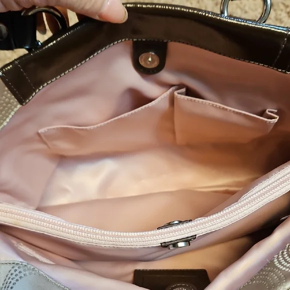 Coach Ashley Dotted Op Art Carryall Bag - Picture 5 of 16